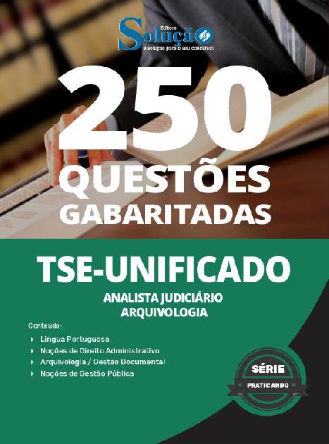 Caderno De Quest Es Tse Unificado Analista Judici Rio Rea Apoio