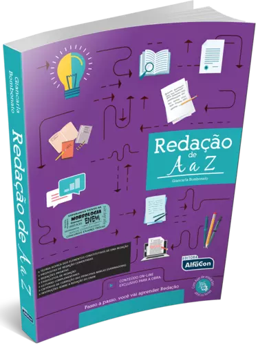 Livro Redação de A a Z português gramática | Banca Mouraria