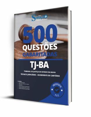 Caderno De Quest Es Tj Ba T Cnico Judici Rio Escrevente De Cart Rio