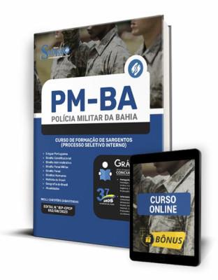 Apostila Pm Ba Curso De Forma O De Sargentos Processo Seletivo Interno Banca Mouraria